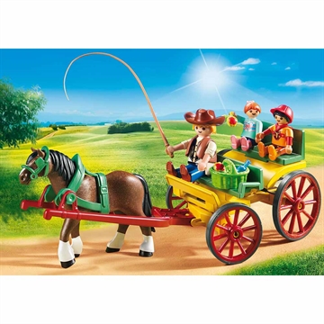 Horse-Drawn Wagon 6932