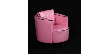Mini Merry dreje stol Pink-sort perfekt til børneværelset